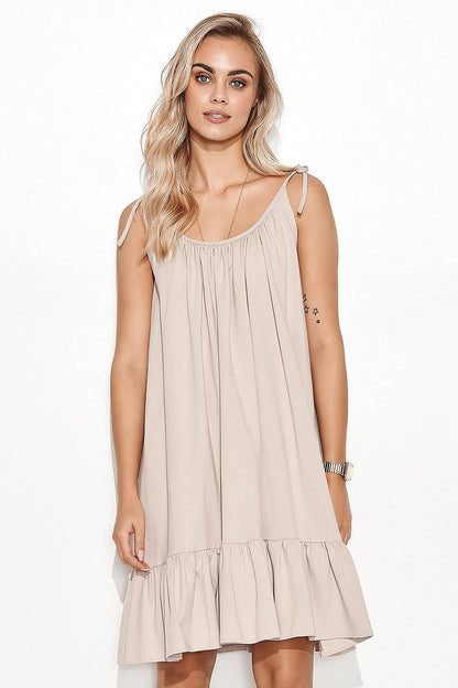 Robe de jour model 165330 Makadamia