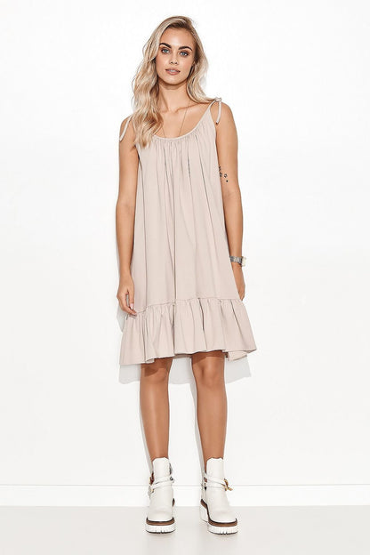 Robe de jour model 165330 Makadamia