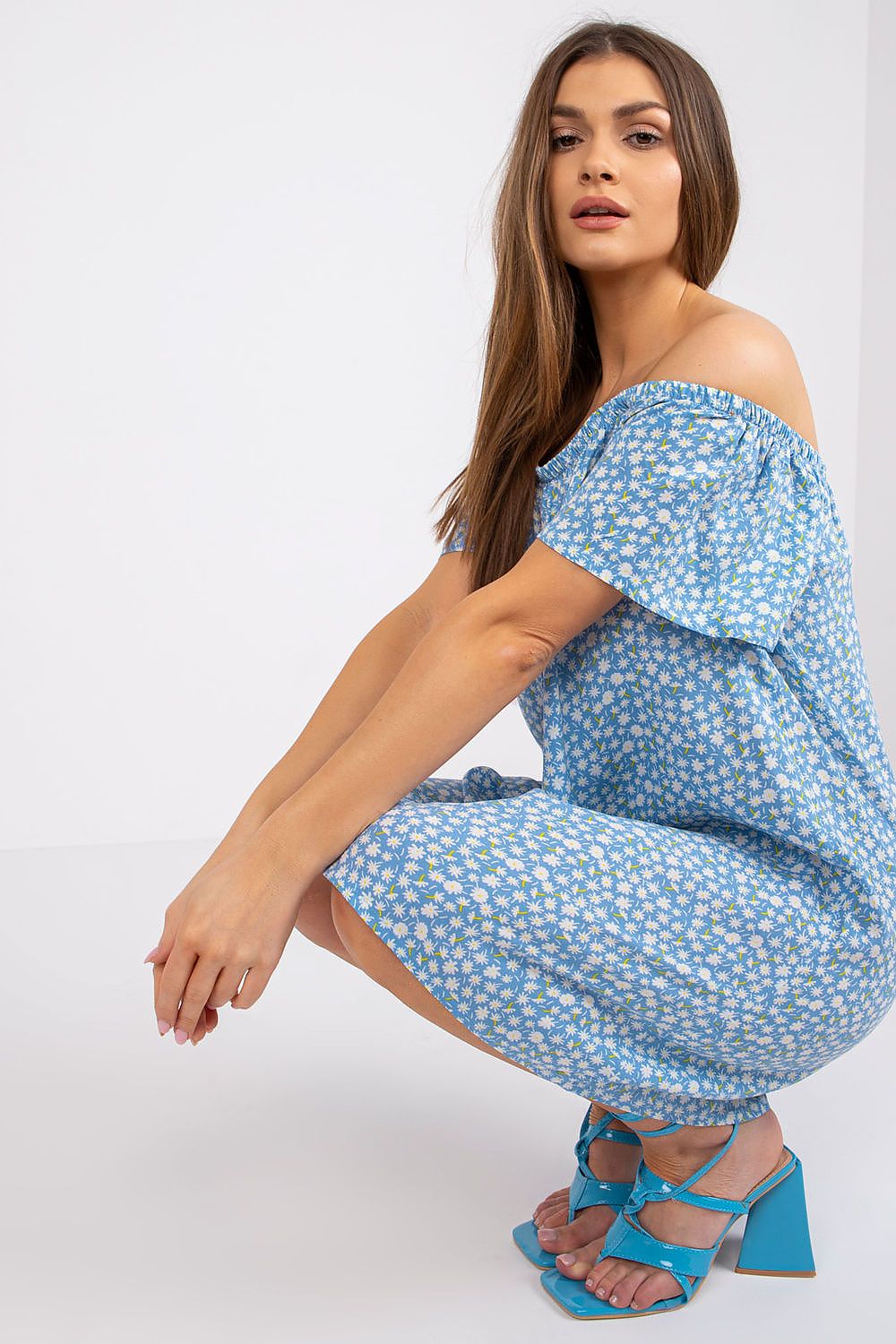 فستان نهاري موديل 182464 صنع حديثًا