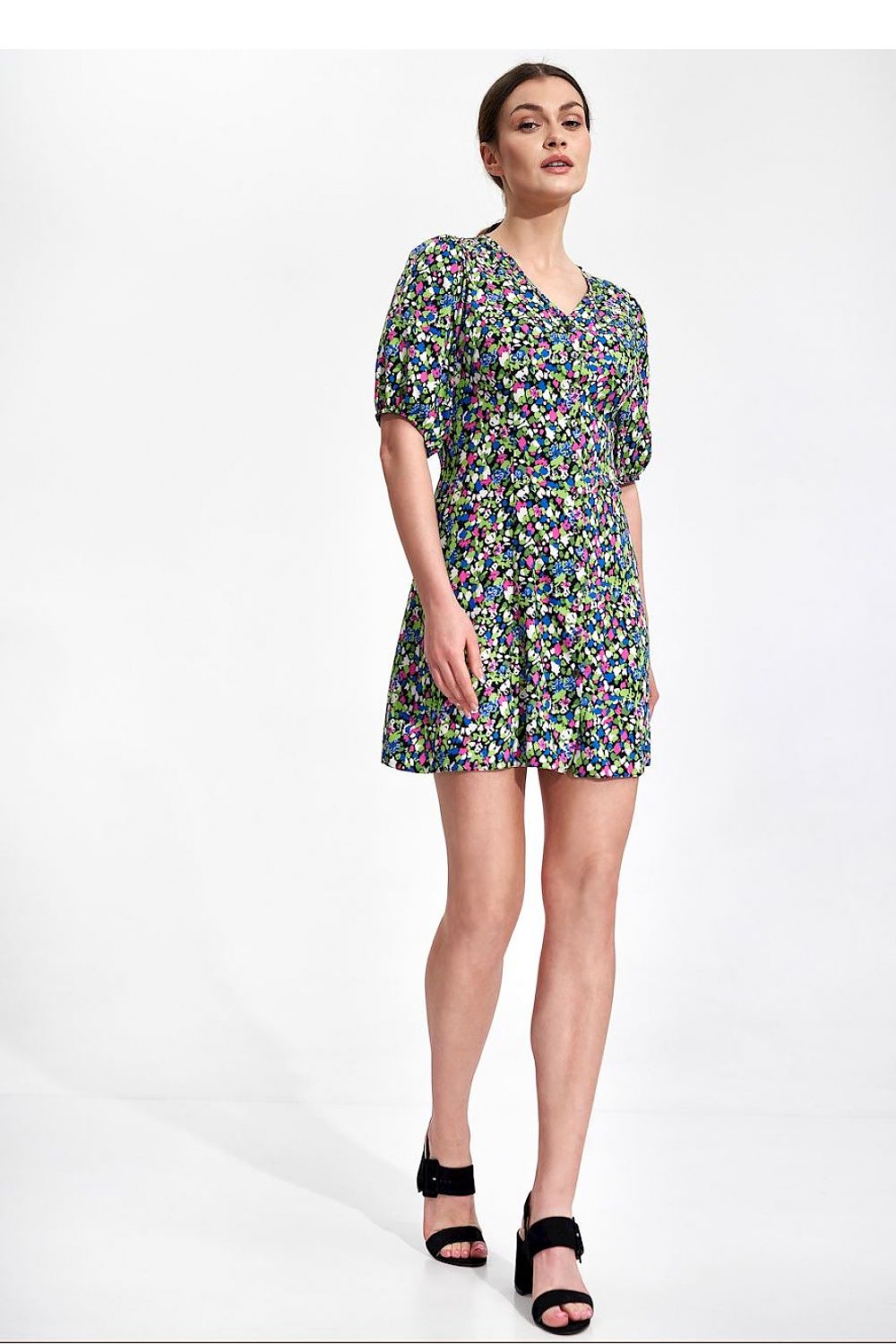 فستان نهاري موديل 167190 فيجل