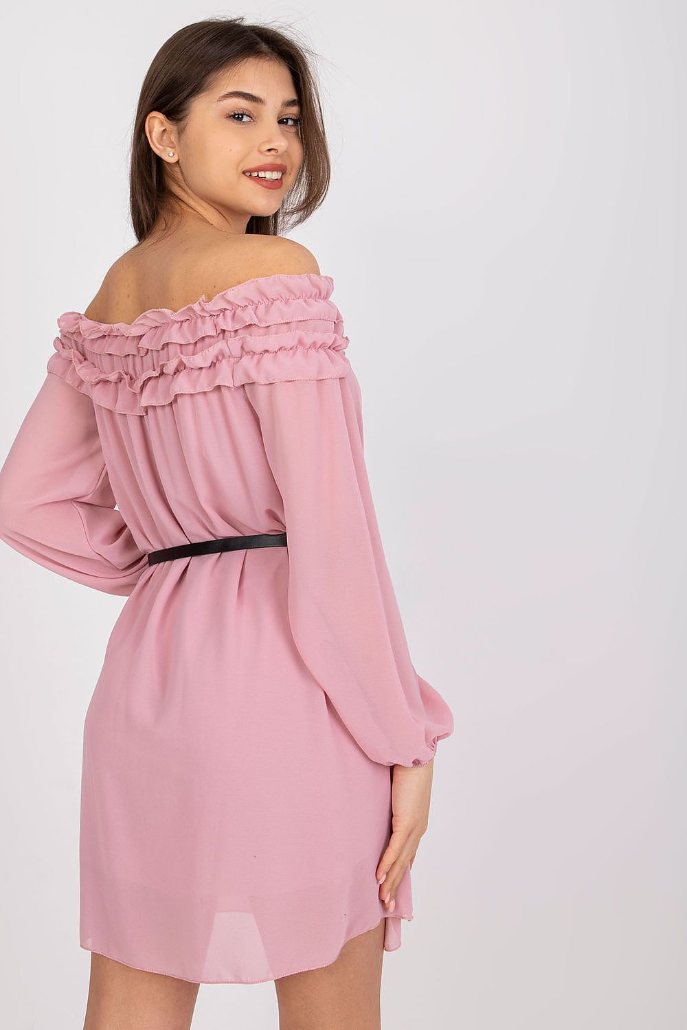 فستان نهاري موديل 167374 إيطاليا مودا