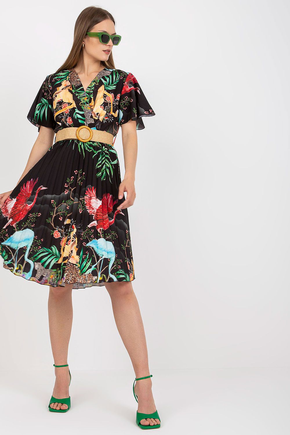 فستان نهاري موديل 167733 إيطاليا مودا