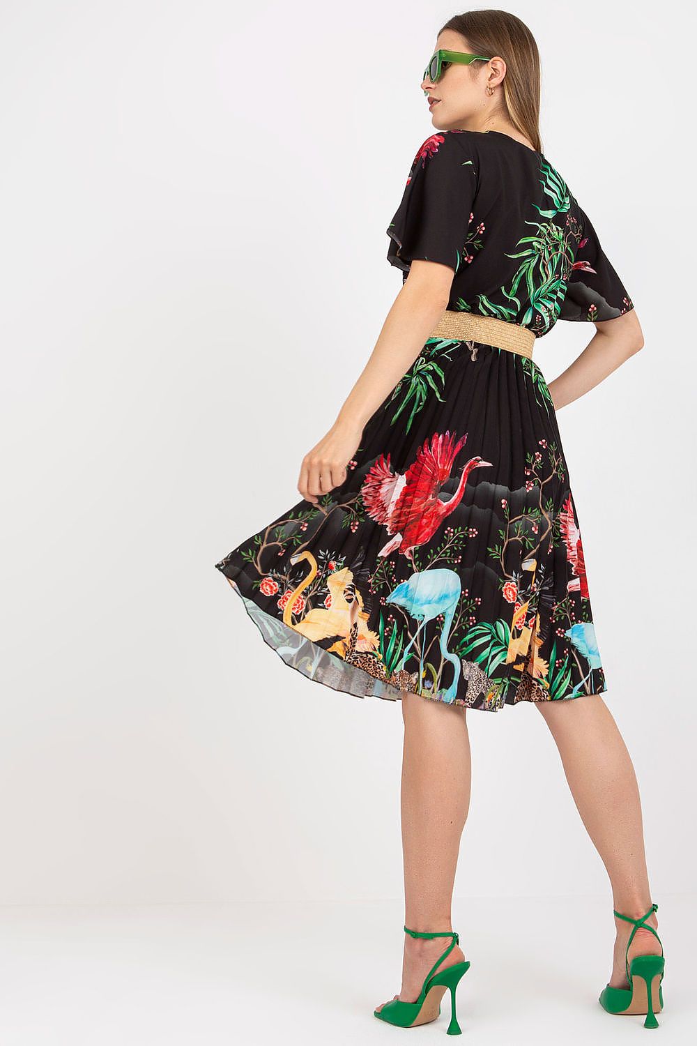 فستان نهاري موديل 167733 إيطاليا مودا