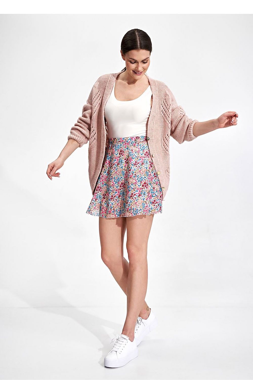 Jupe courte model 167806 Figl