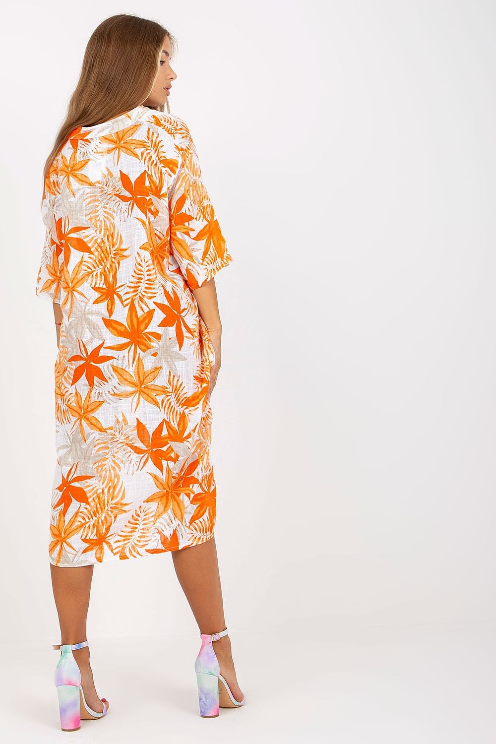 فستان نهاري موديل 168573 إيطاليا مودا