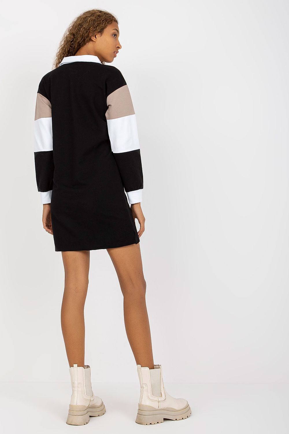 فستان نهاري موديل 169463 شارع باريس