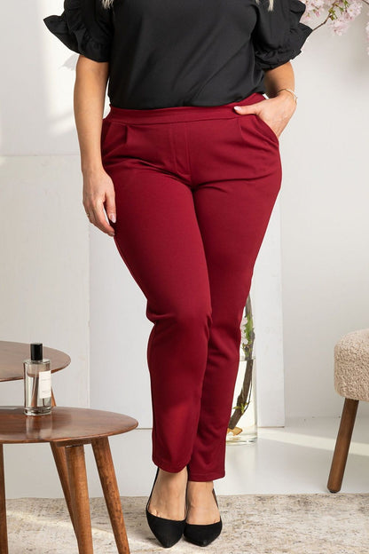 Plus size pants model 169230 Karko