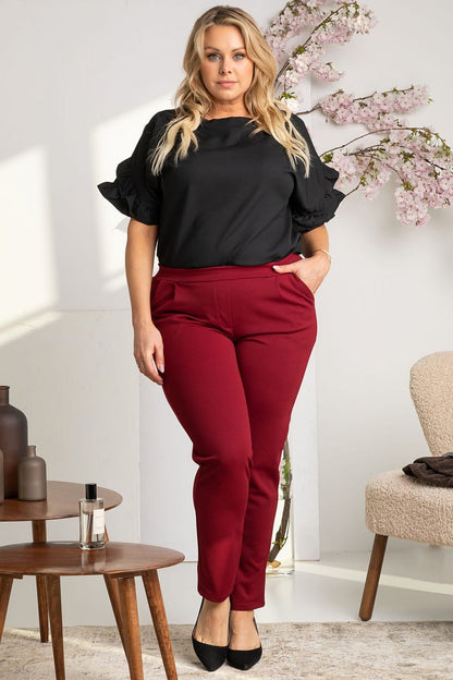 Plus size pants model 169230 Karko