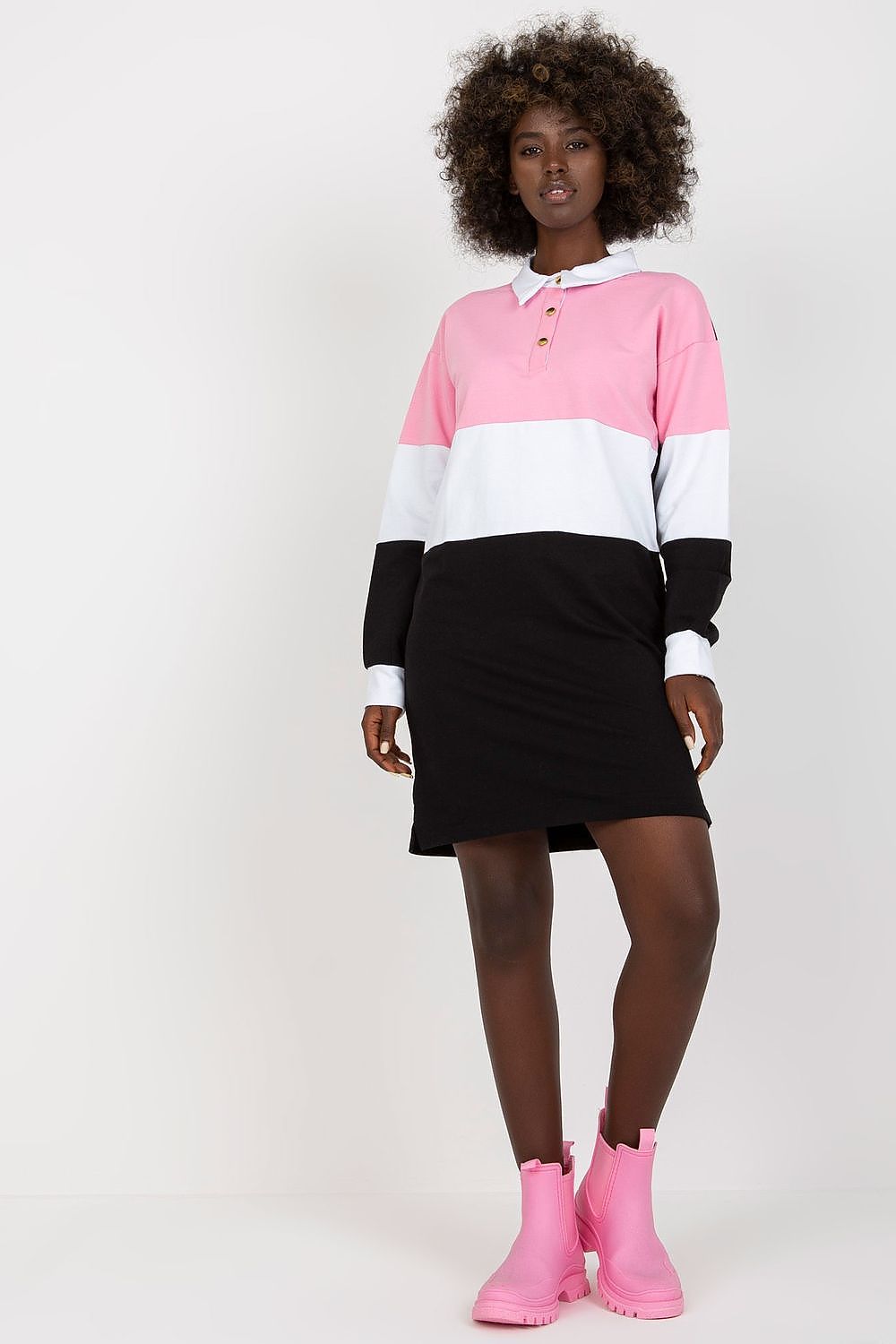 فستان نهاري موديل 169463 شارع باريس