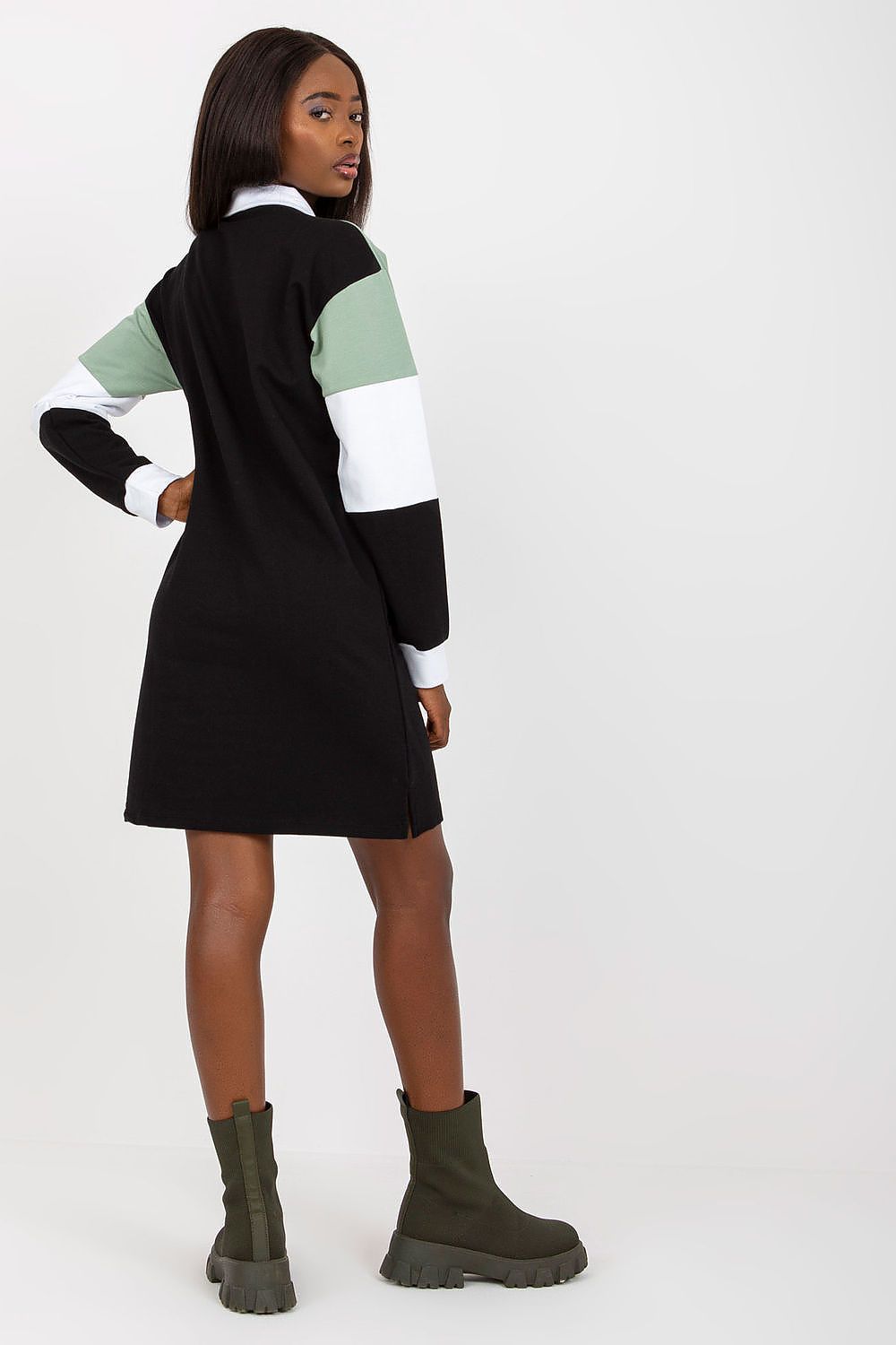 فستان نهاري موديل 169463 شارع باريس