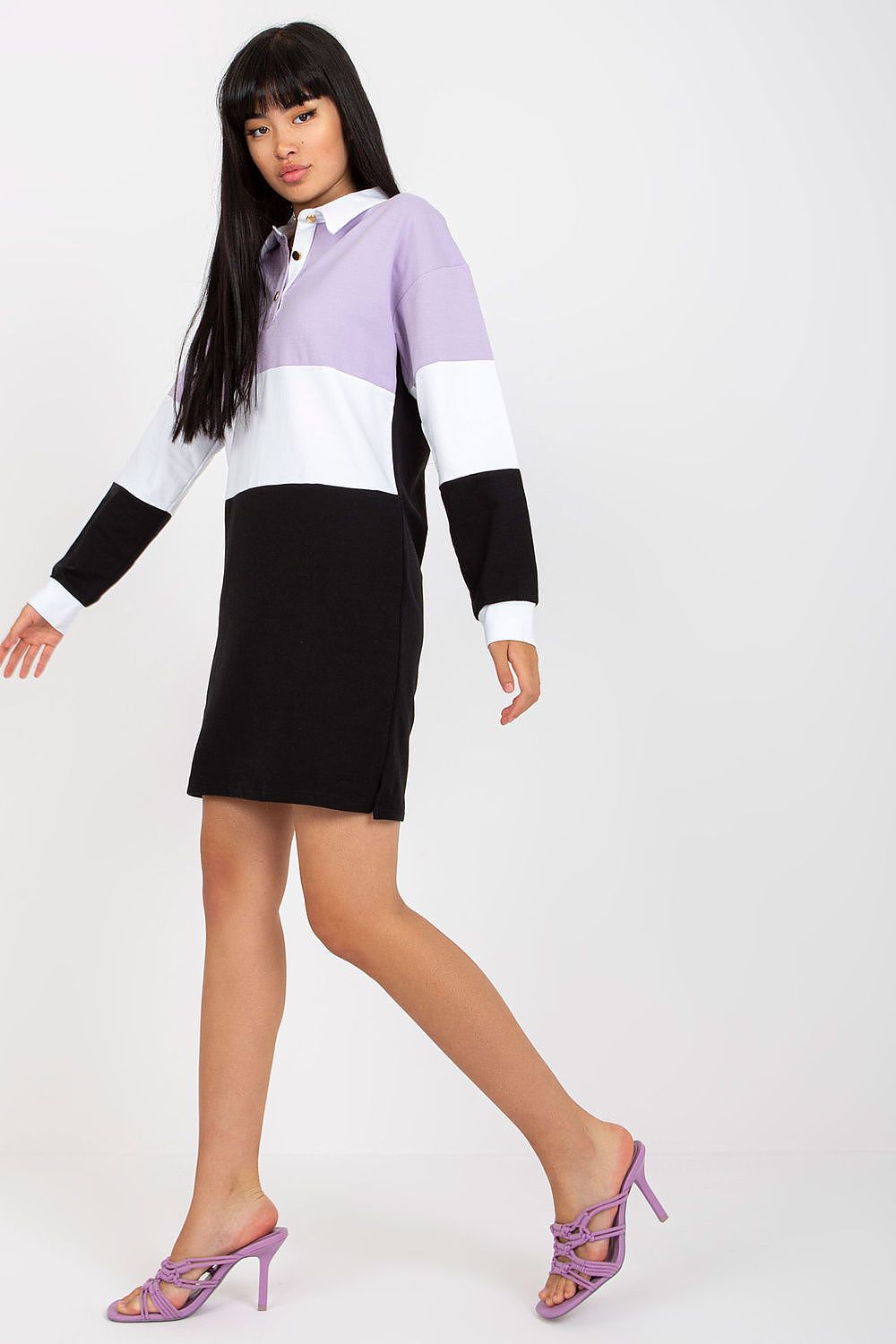 فستان نهاري موديل 169463 شارع باريس