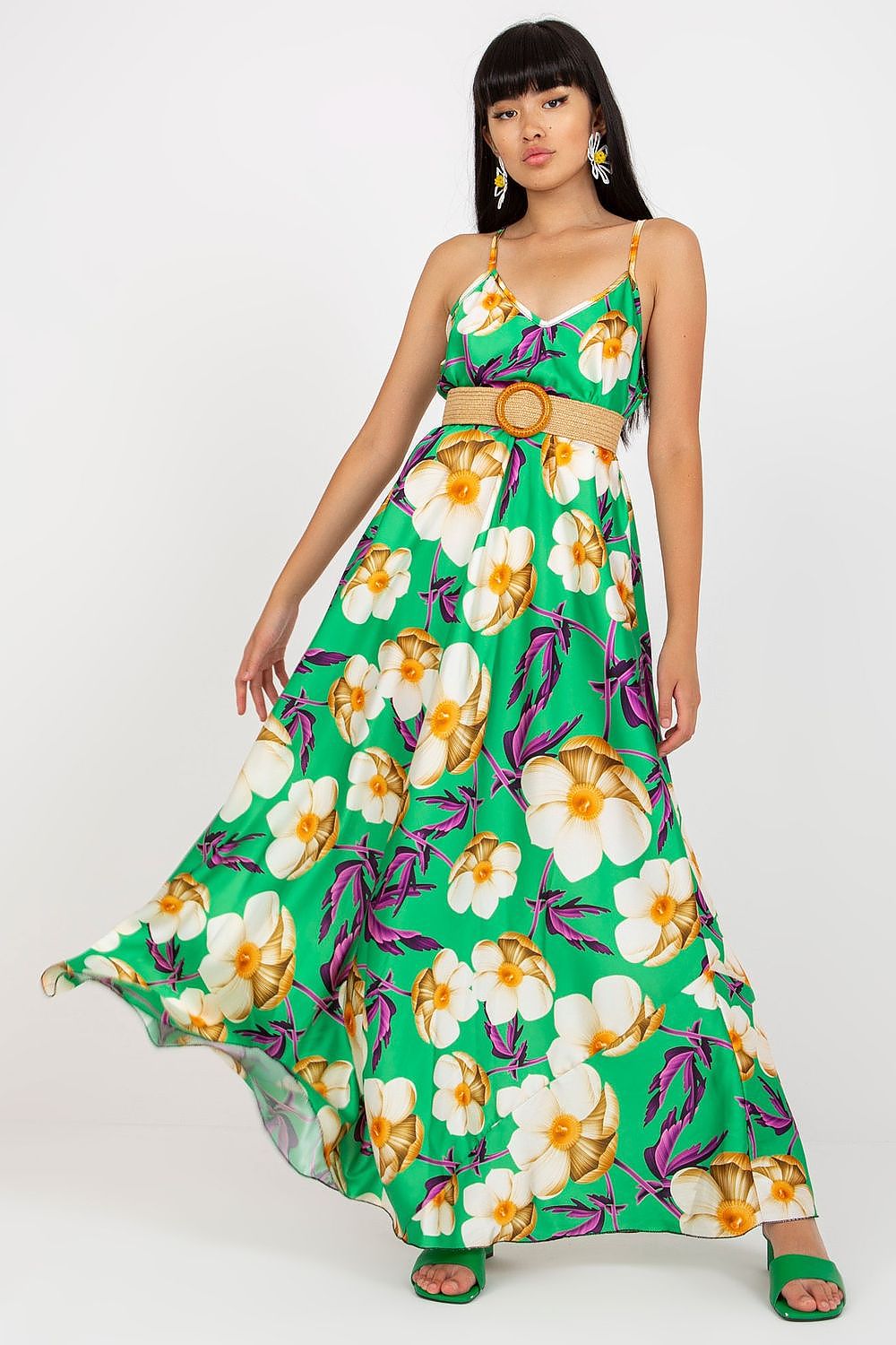 فستان نهاري موديل 169526 إيطاليا مودا