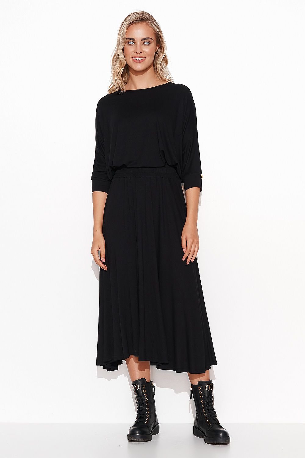 Day dress model 170086 Makadamia