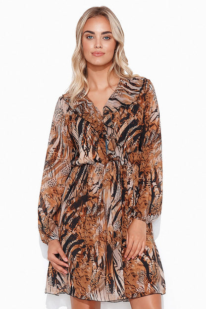 Robe de jour model 170090 Makadamia