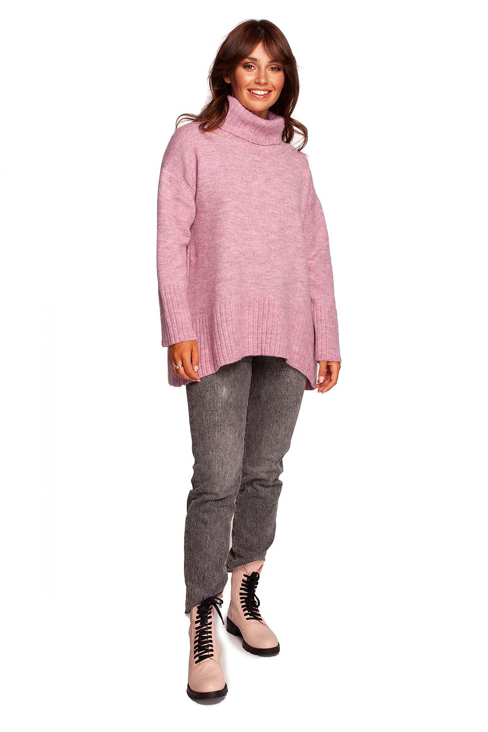 Col roulé model 170262 BE Knit