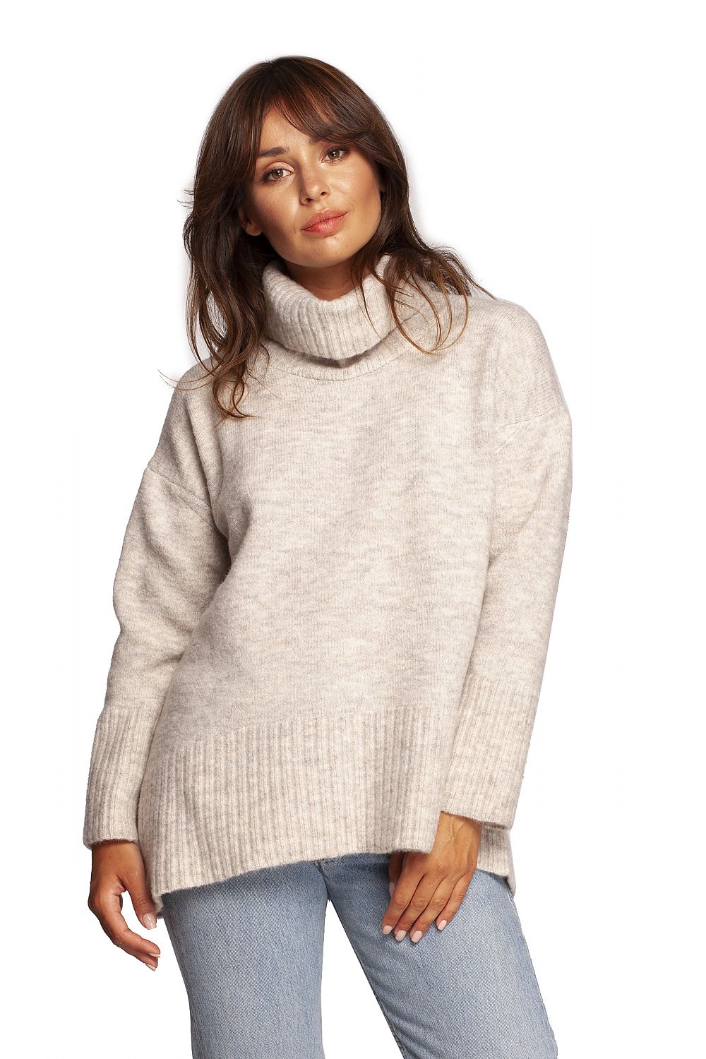 Col roulé model 170262 BE Knit