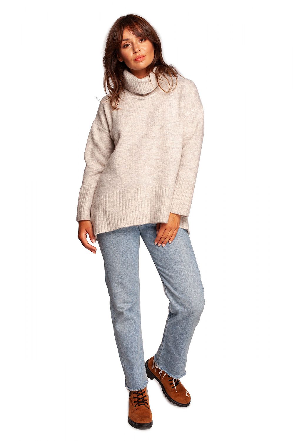 Col roulé model 170262 BE Knit