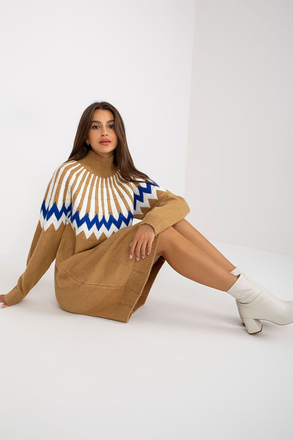 فستان نهاري موديل 170361 شارع باريس