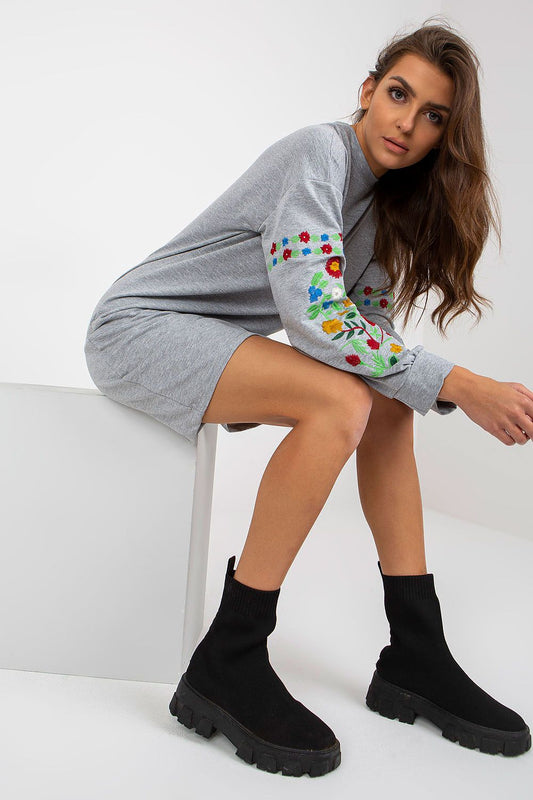 فستان نهاري موديل 170756 شارع باريس