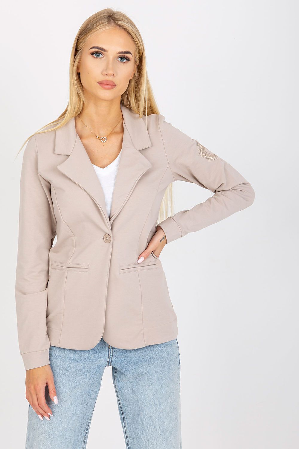 Women's blazer model 171268 Och Bella