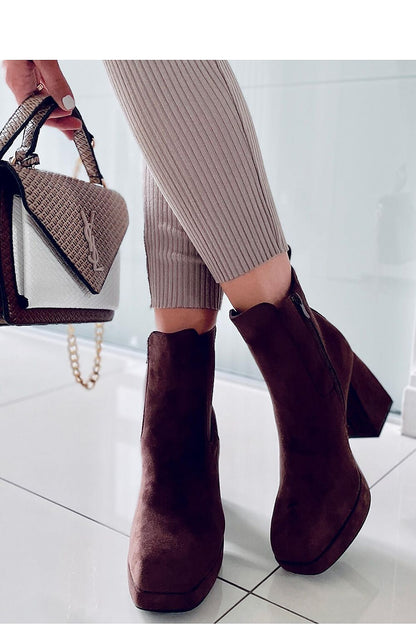 Heeled boots model 171646 Inello
