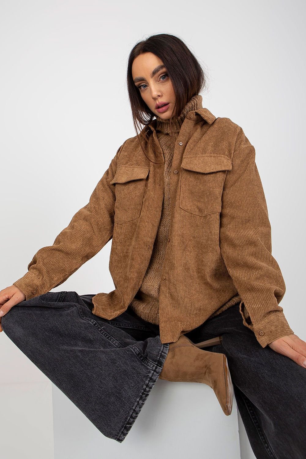 قميص بأكمام طويلة موديل 171681 EM