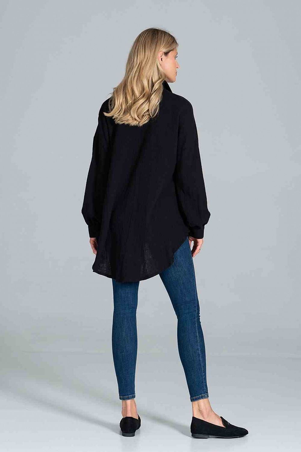 قميص بأكمام طويلة موديل 172273 فيجل