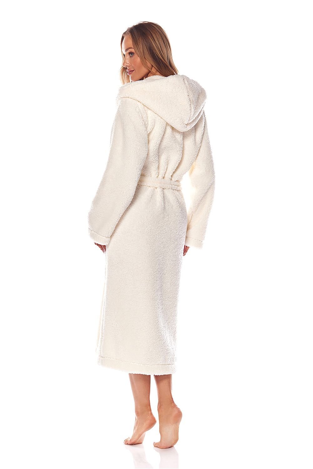 Long bathrobe model 172769 L&amp;L collection