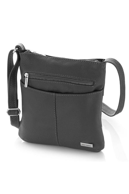 Sac en cuir naturel model 173170 Galanter
