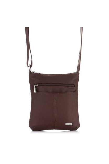 Sac en cuir naturel model 173170 Galanter