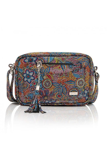 Sac en cuir naturel model 173182 Galanter