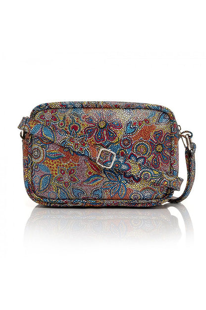 Sac en cuir naturel model 173182 Galanter