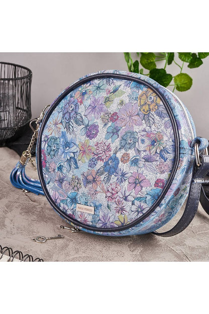 Sac en cuir naturel model 173198 Galanter