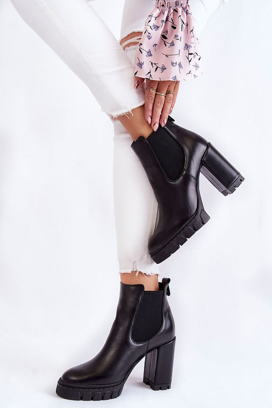 Heeled boots model 173759 Step in style