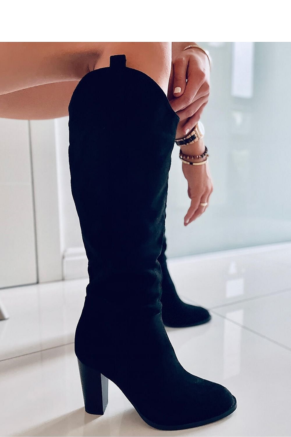 Heeled boots model 174076 Inello