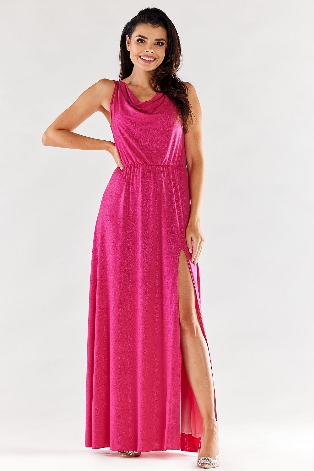 Robe longue model 174372 awama