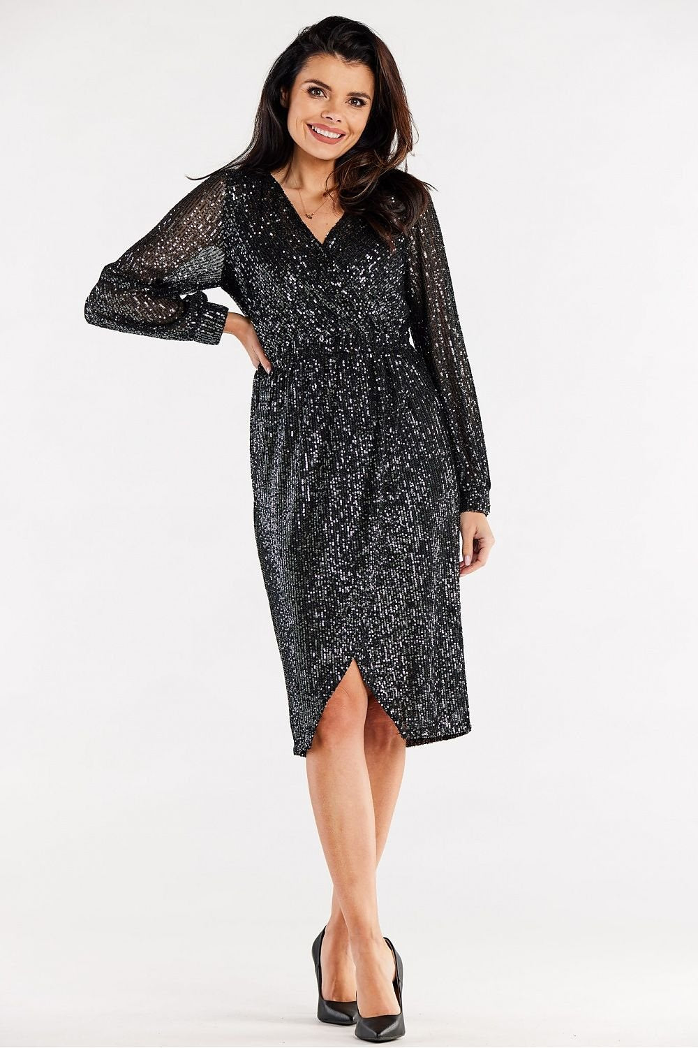 Robe de soirée model 174356 awama