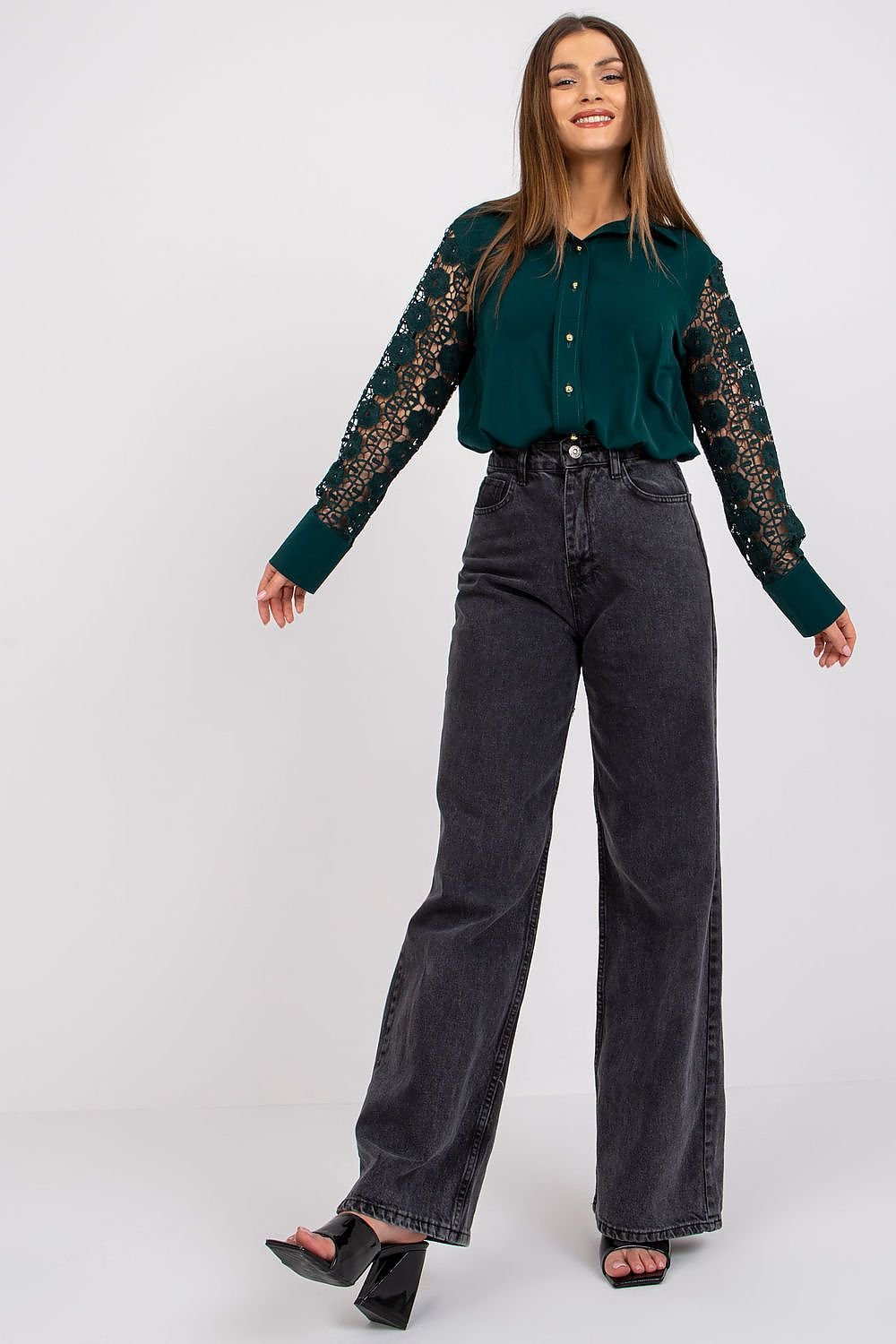 قميص بأكمام طويلة موديل 174460 لاكيرتا