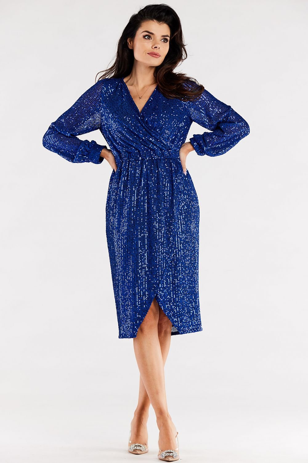 Robe de soirée model 174356 awama