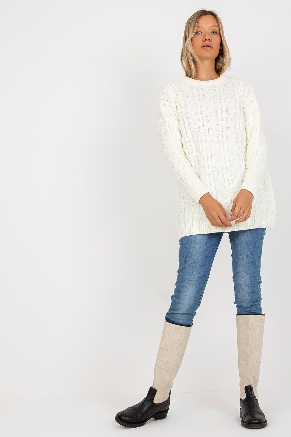 Long sweater model 174741 Rue Paris