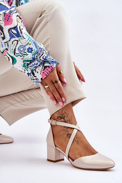 Wide heel pumps model 176236 Step in style