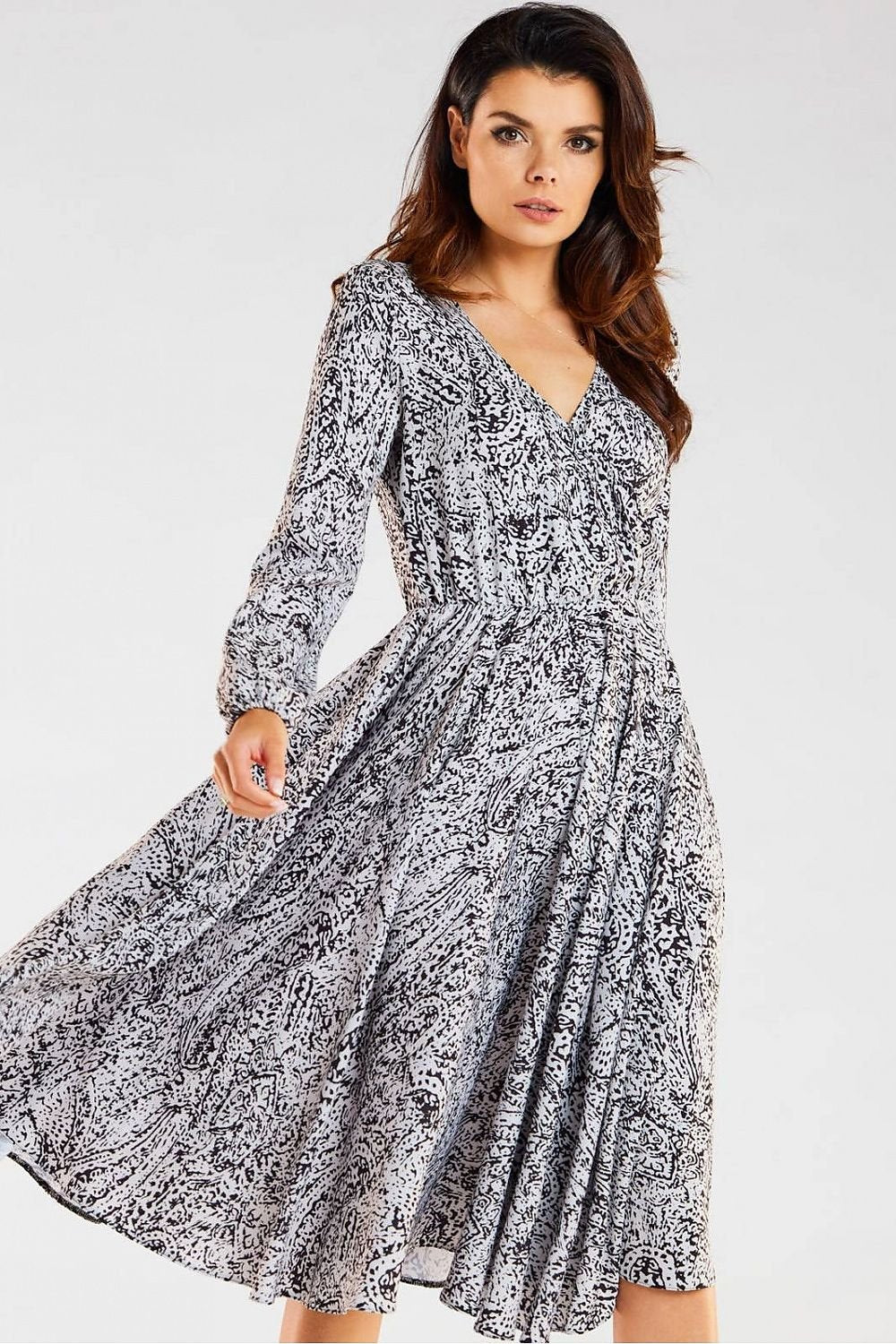 فستان نهاري موديل 176859 عوامة