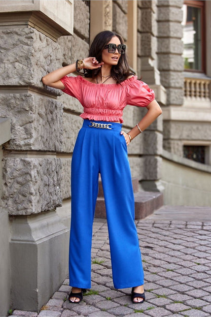 Pantalon long model 182637 Roco Fashion
