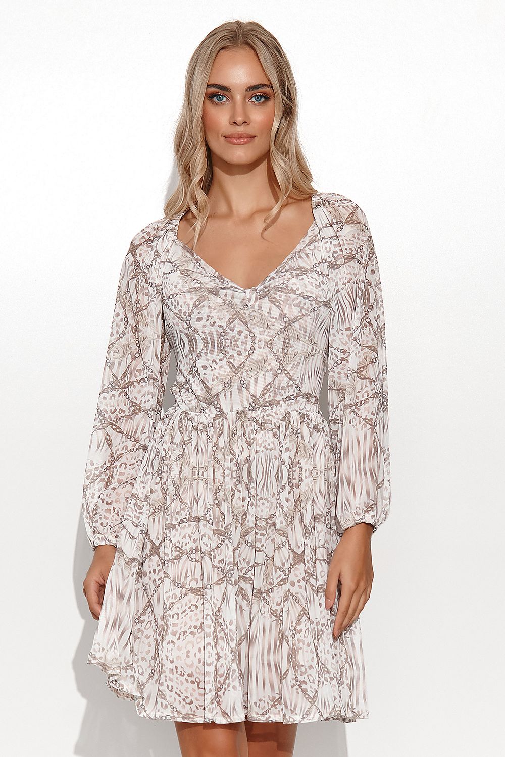 Day dress model 177883 Makadamia