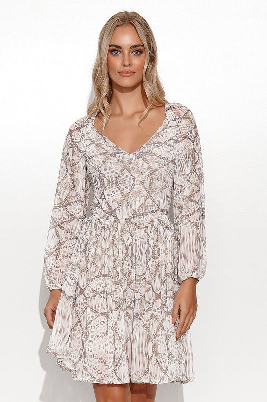 Day dress model 177883 Makadamia