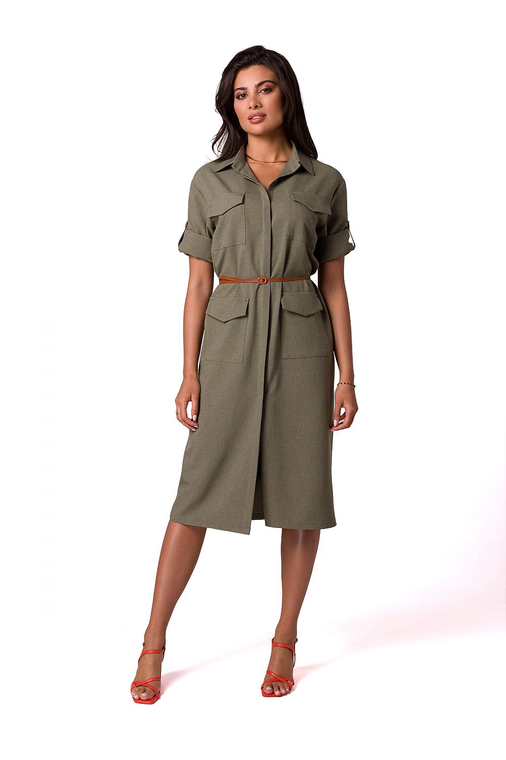 فستان نهاري موديل 177965 BeWear