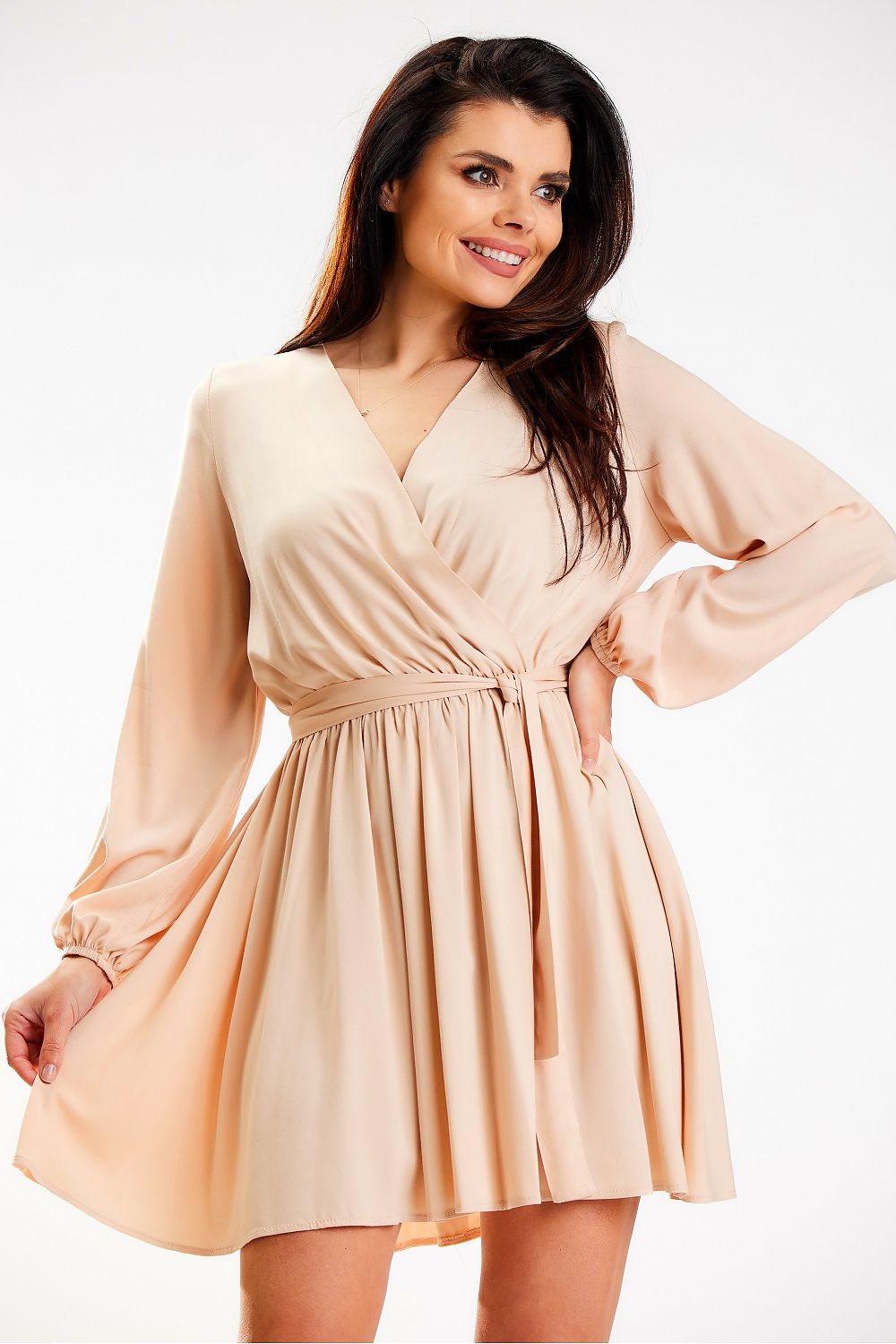 فستان نهاري موديل 178663 عوامة