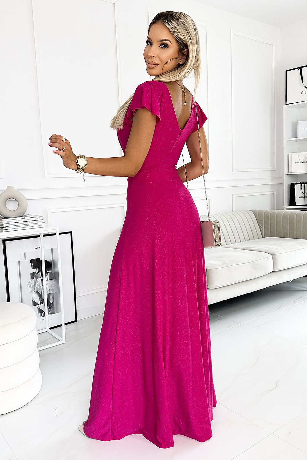 Robe longue model 203073 Numoco