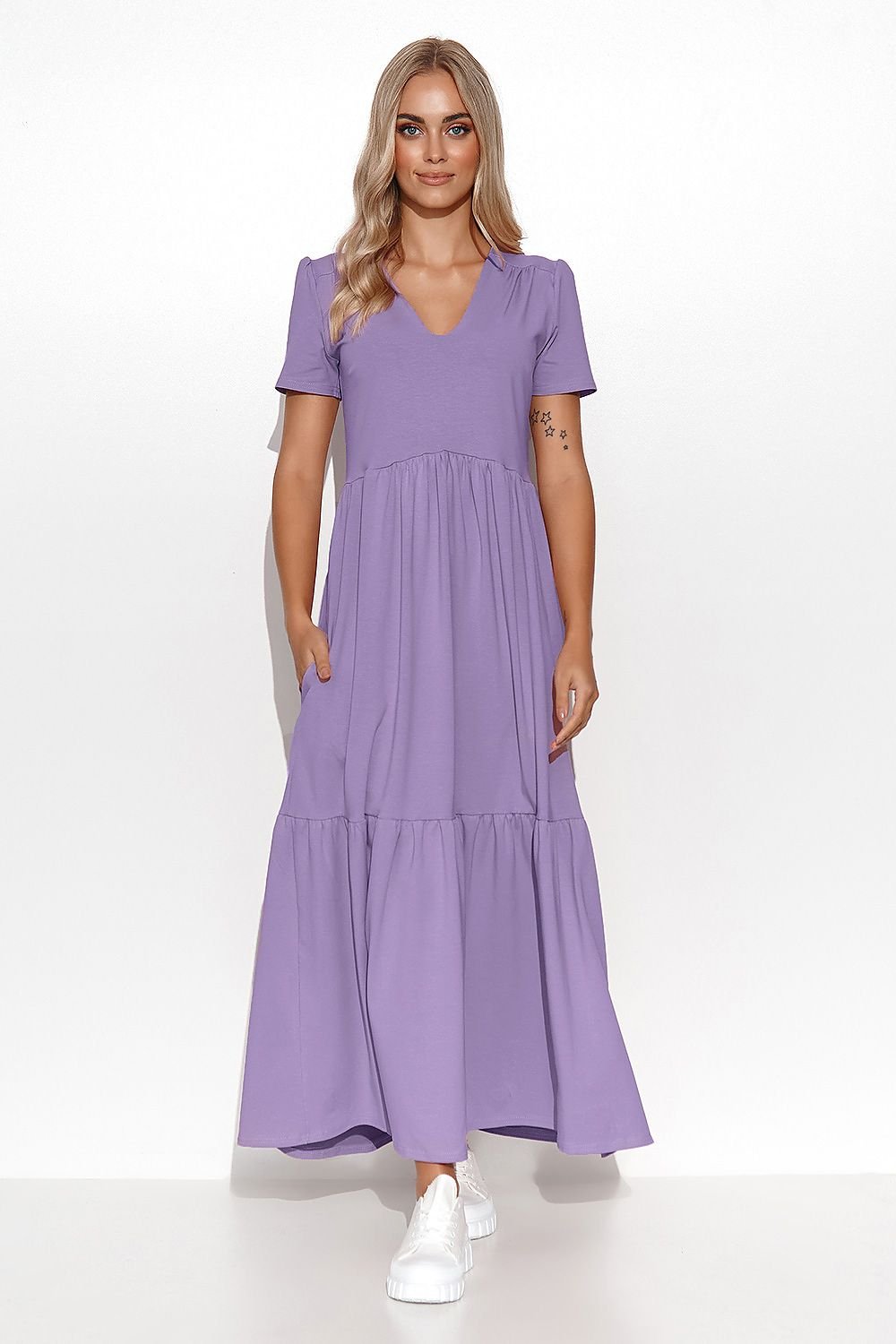 Day dress model 179198 Makadamia