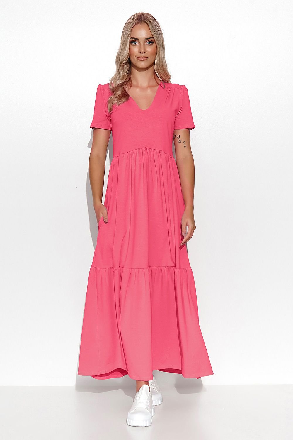 Day dress model 179198 Makadamia